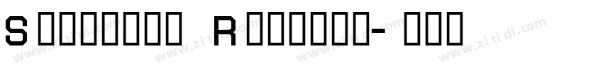 Square40 Regular字体转换